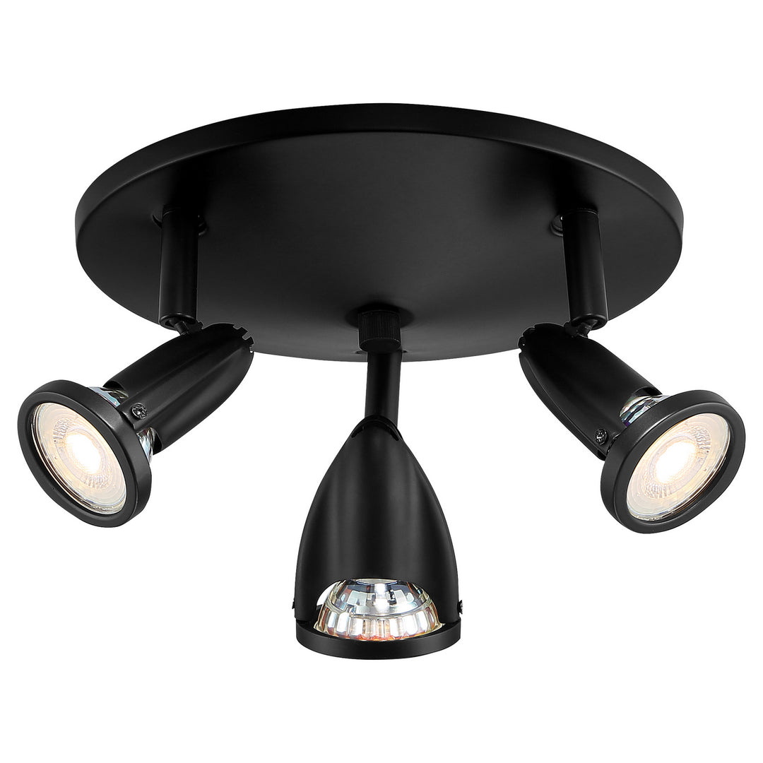 Access Lighting 52103LEDDLP-BL  Cobra Track Light Black