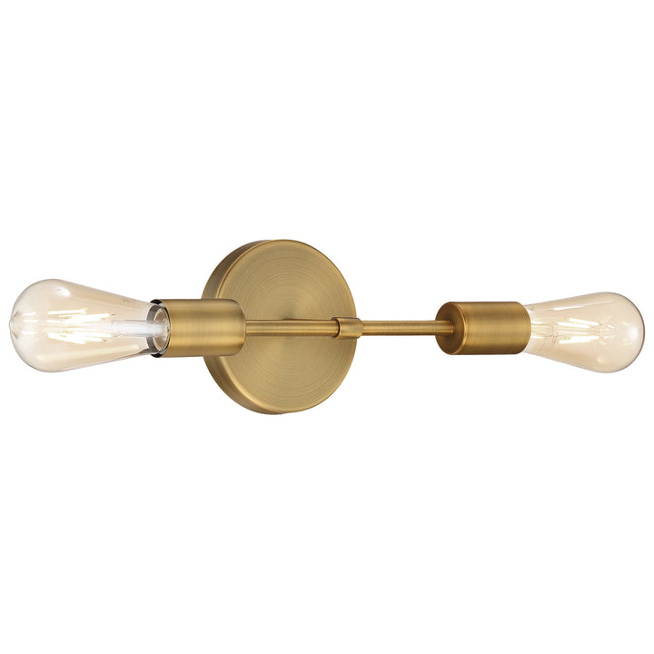 Access Iconic 62300LEDDLP-ABB Wall Sconce Light - Antique Brushed Brass