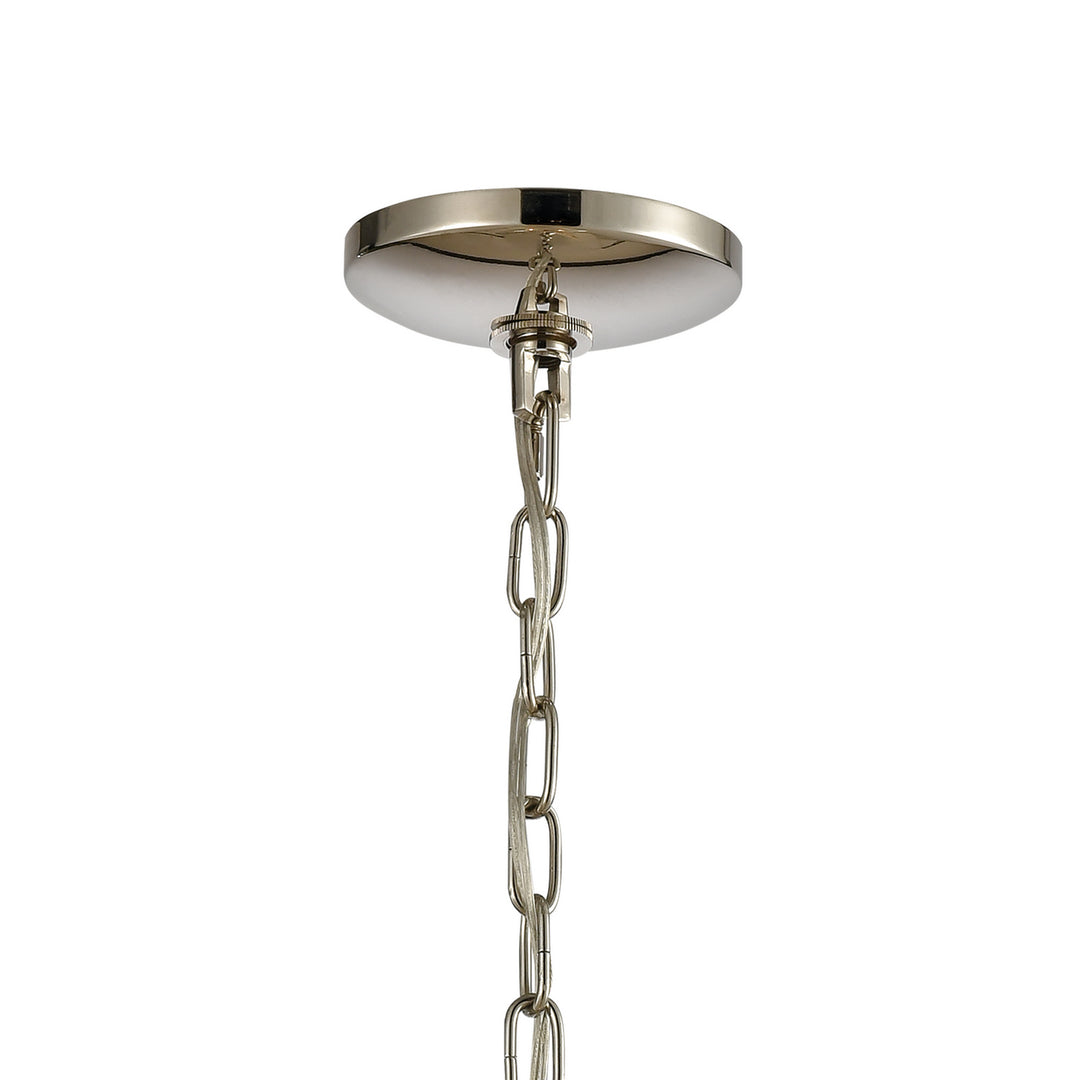 Elk Geosphere 12262/3 Chandelier Light - Polished Nickel