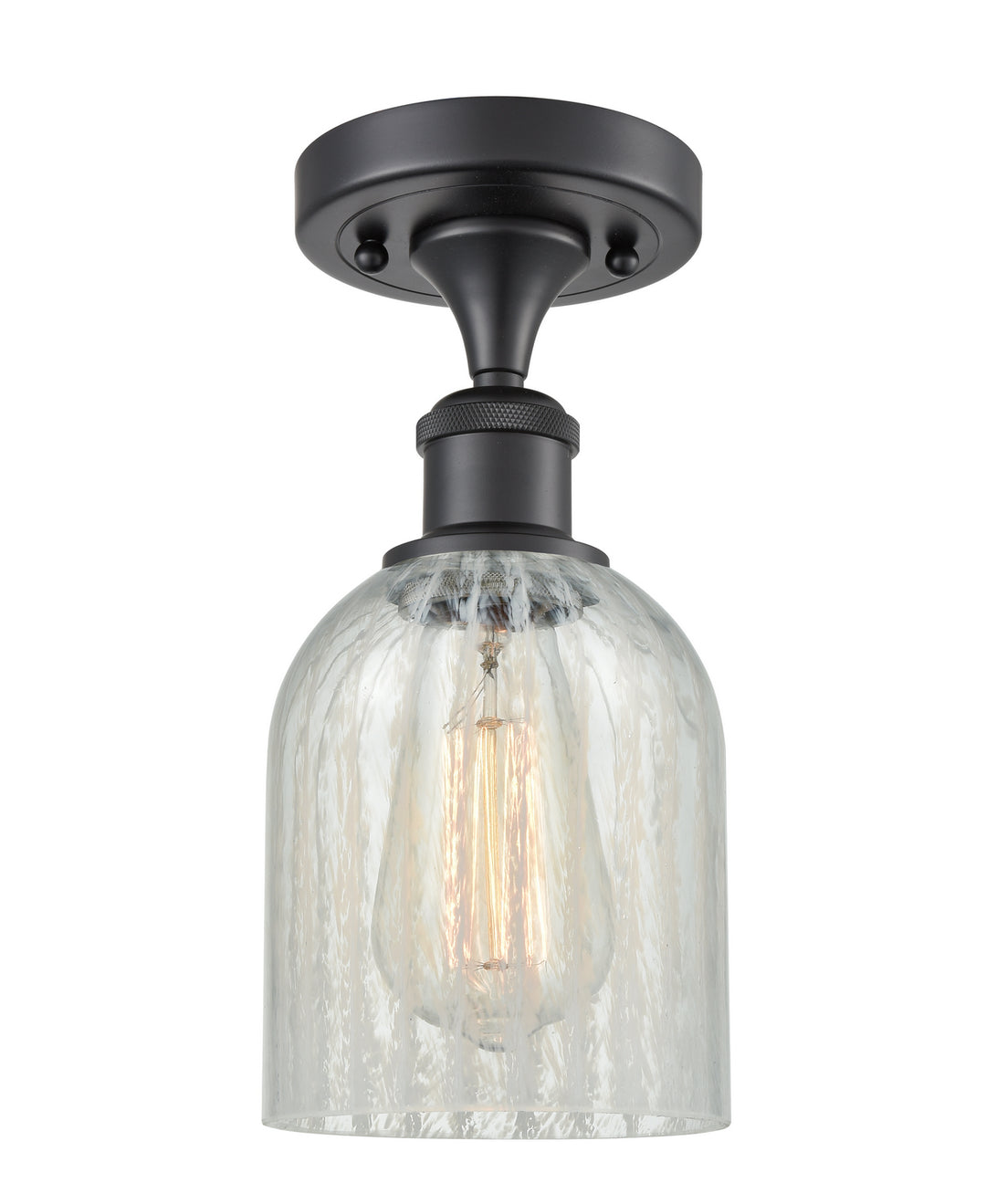 Innovations Ballston 516-1C-BK-G2511-LED Ceiling Light - Matte Black