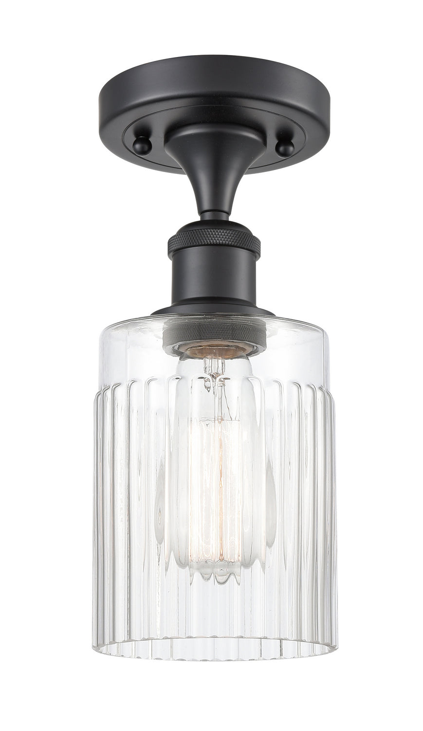 Innovations Ballston 516-1C-BK-G342 Ceiling Light - Matte Black