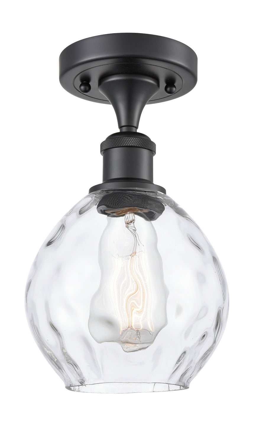 Innovations Ballston 516-1C-BK-G362 Ceiling Light - Matte Black