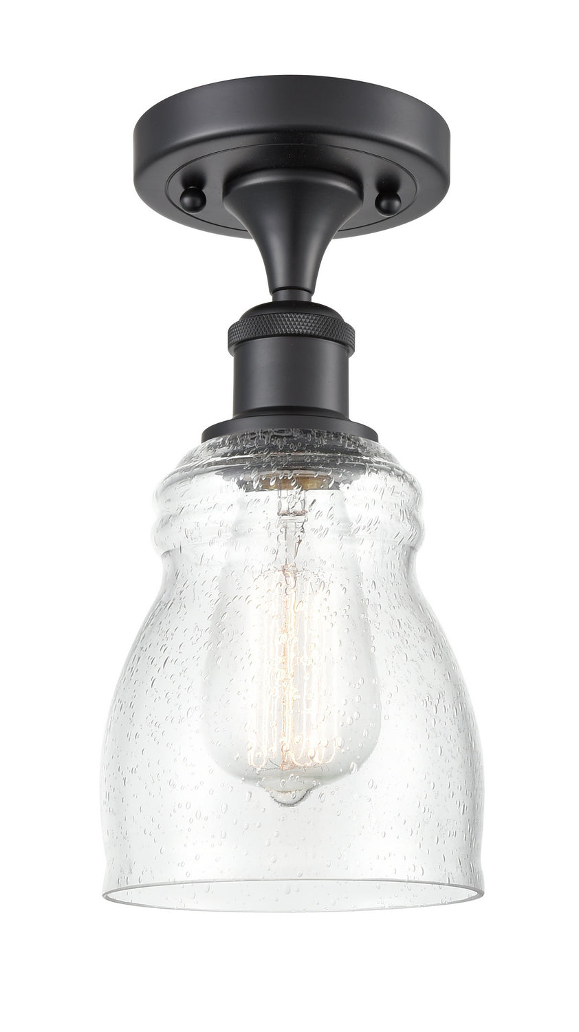Innovations Ballston 516-1C-BK-G394 Ceiling Light - Matte Black