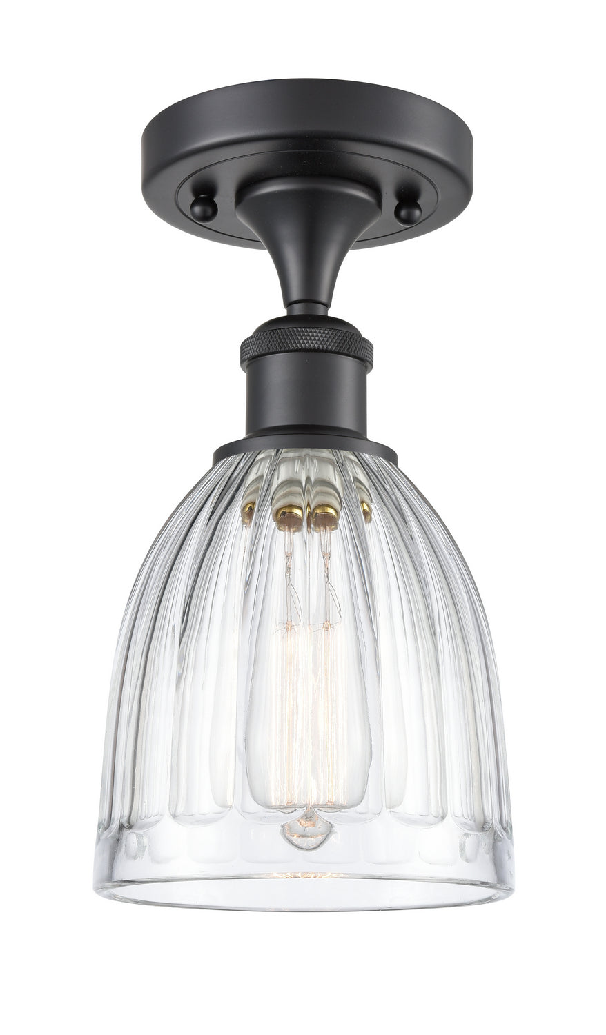 Innovations Ballston 516-1C-BK-G442 Ceiling Light - Matte Black
