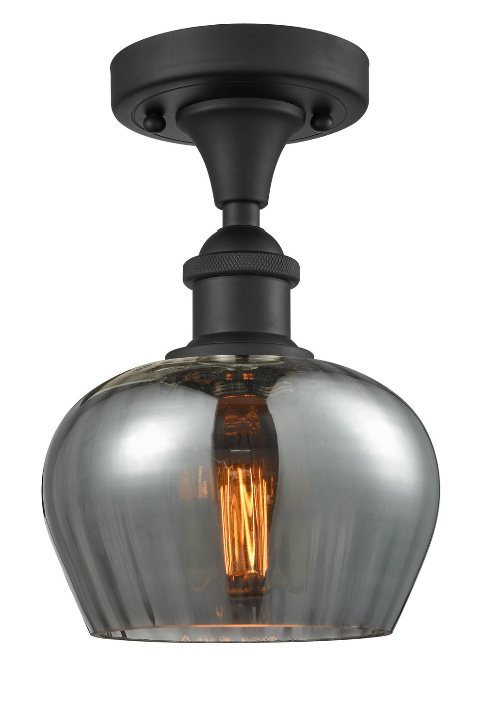 Innovations Ballston 516-1C-BK-G93 Ceiling Light - Matte Black