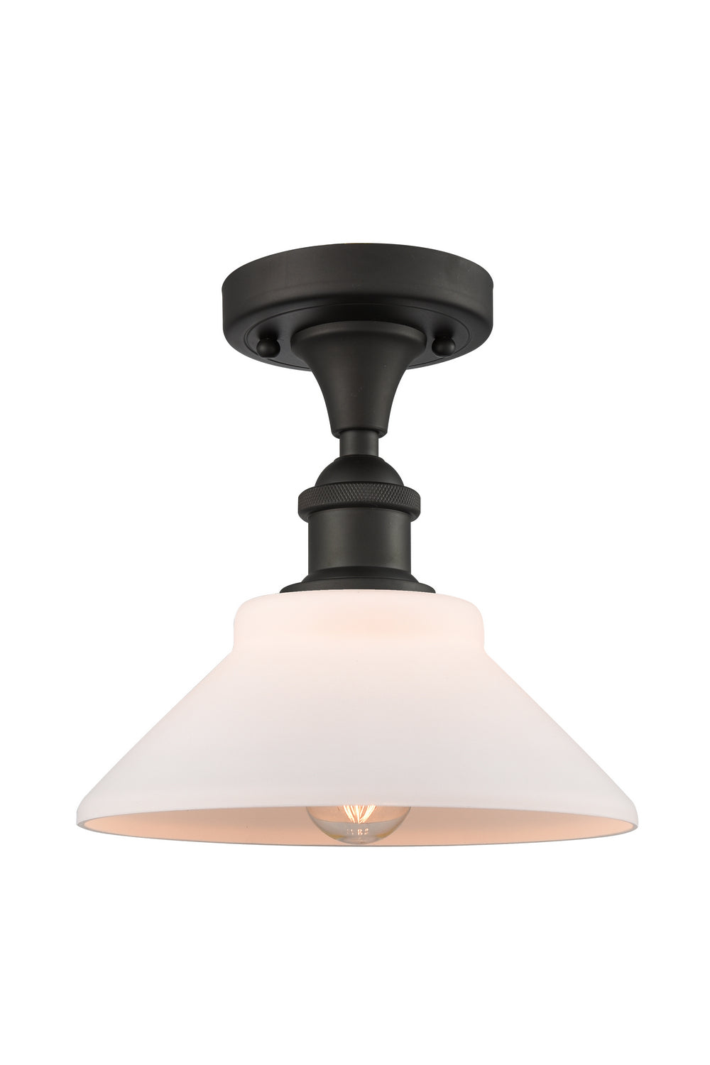 Innovations Ballston 516-1C-OB-G131 Ceiling Light - Oil Rubbed Bronze