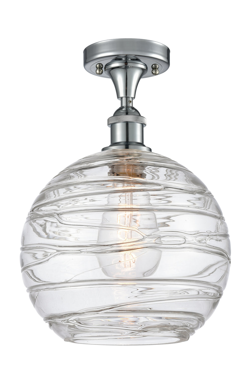 Innovations Ballston 516-1C-PC-G1213-10 Ceiling Light - Polished Chrome