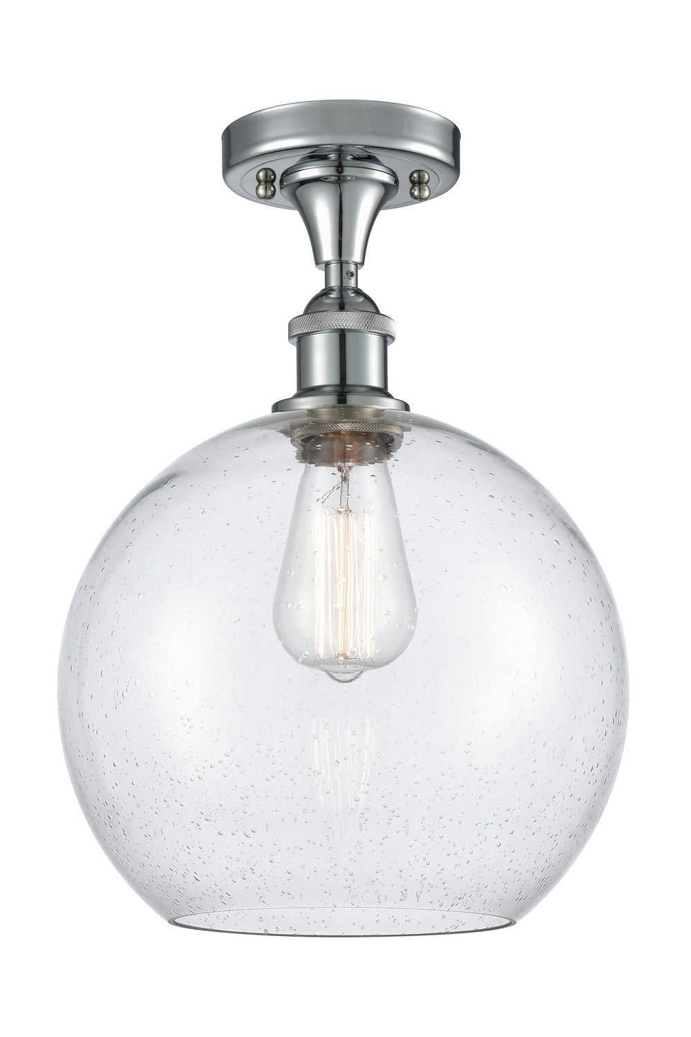 Innovations Ballston 516-1C-PC-G124-10 Ceiling Light - Polished Chrome
