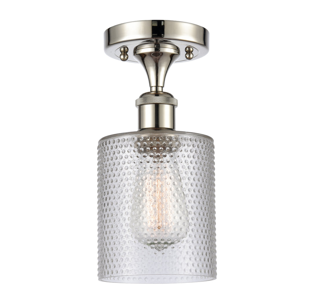 Innovations Ballston 516-1C-PN-G112 Ceiling Light - Polished Nickel