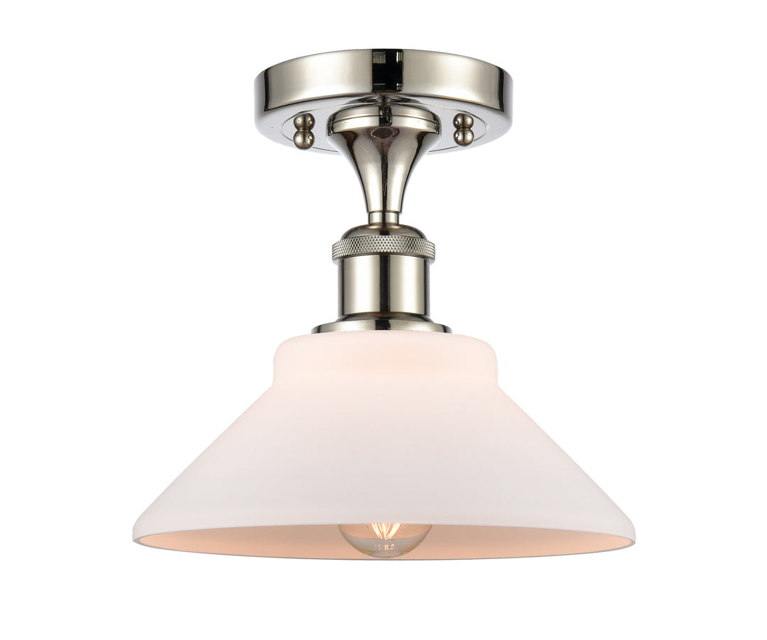 Innovations Ballston 516-1C-PN-G131 Ceiling Light - Polished Nickel