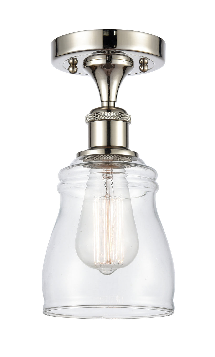 Innovations Ballston 516-1C-PN-G392 Ceiling Light - Polished Nickel