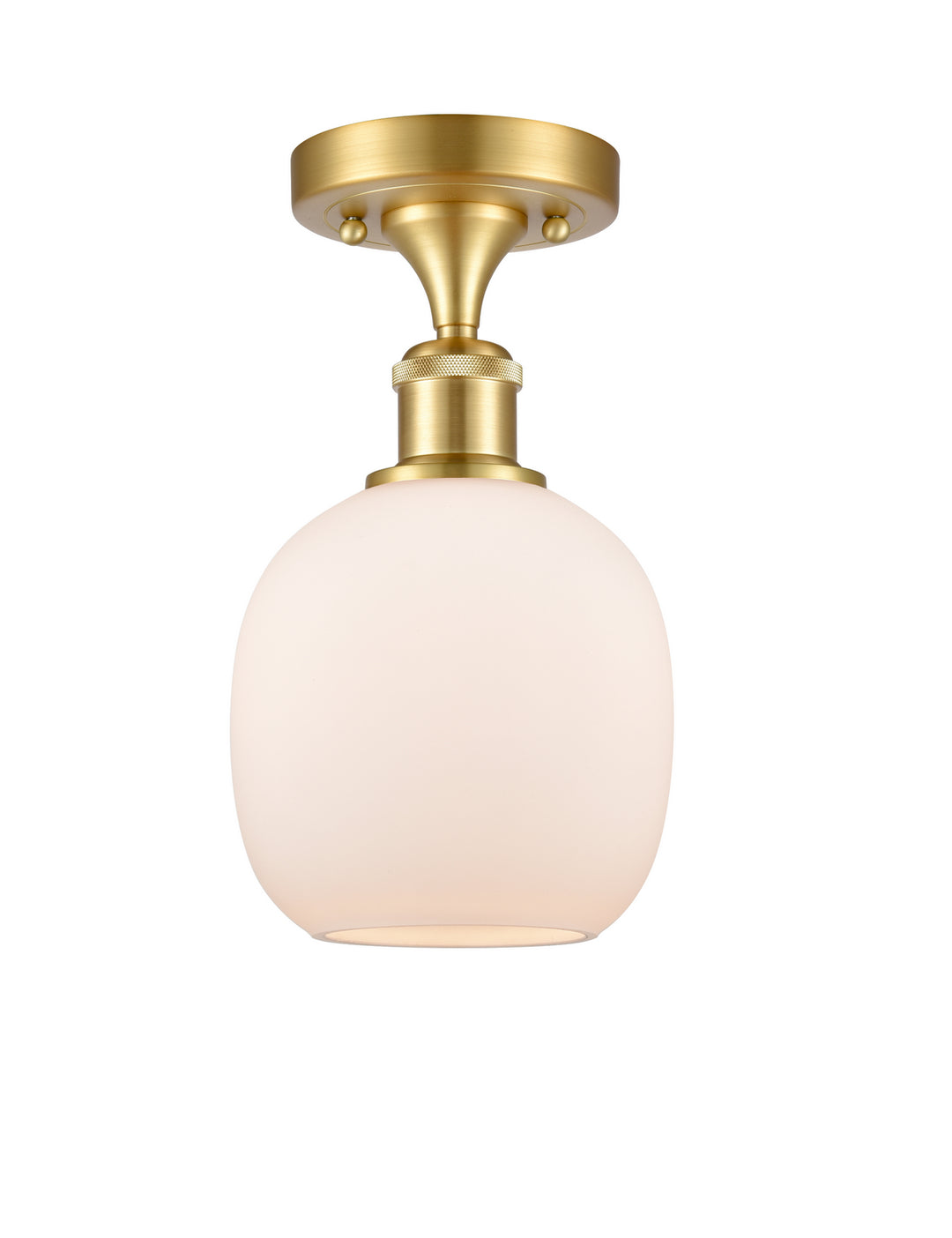 Innovations Ballston 516-1C-SG-G101 Ceiling Light - Satin Gold