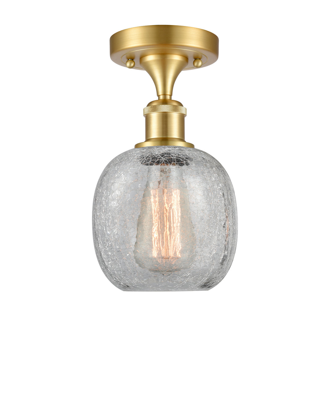 Innovations Ballston 516-1C-SG-G105 Ceiling Light - Satin Gold