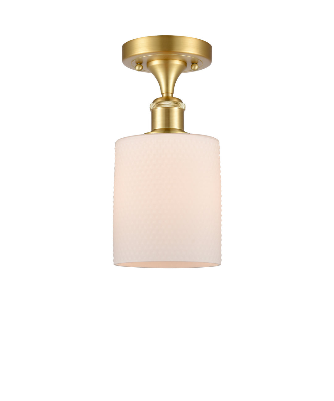 Innovations Ballston 516-1C-SG-G111 Ceiling Light - Satin Gold