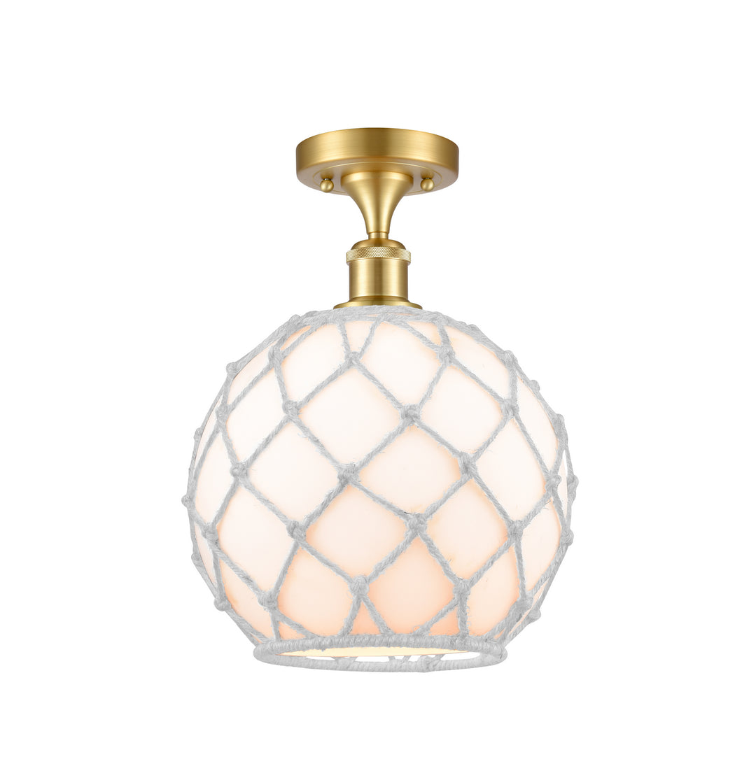 Innovations Ballston 516-1C-SG-G121-10RW Ceiling Light - Satin Gold