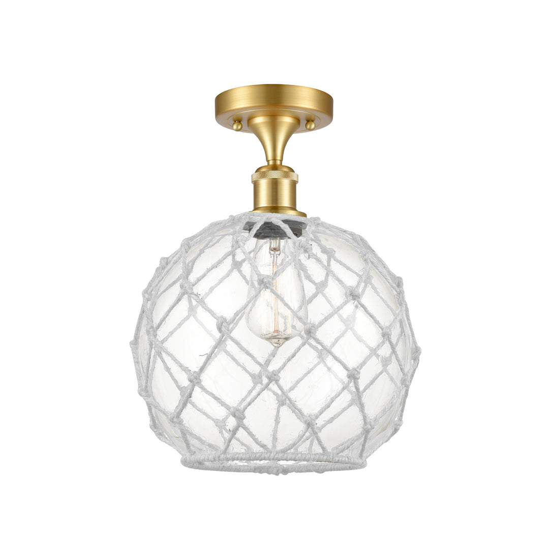 Innovations Ballston 516-1C-SG-G122-10RW Ceiling Light - Satin Gold