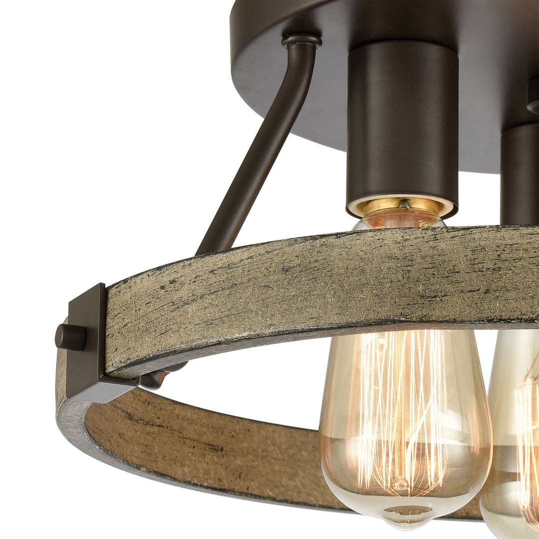 Elk Transitions 12311/3 Ceiling Light - Oil Rubbed Bronze