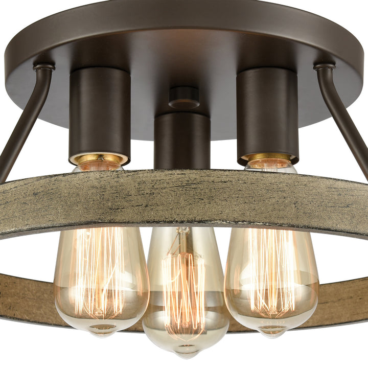 Elk Transitions 12311/3 Ceiling Light - Oil Rubbed Bronze