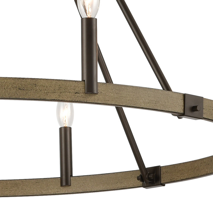 Elk Transitions 12317/8 Chandelier Light - Oil Rubbed Bronze