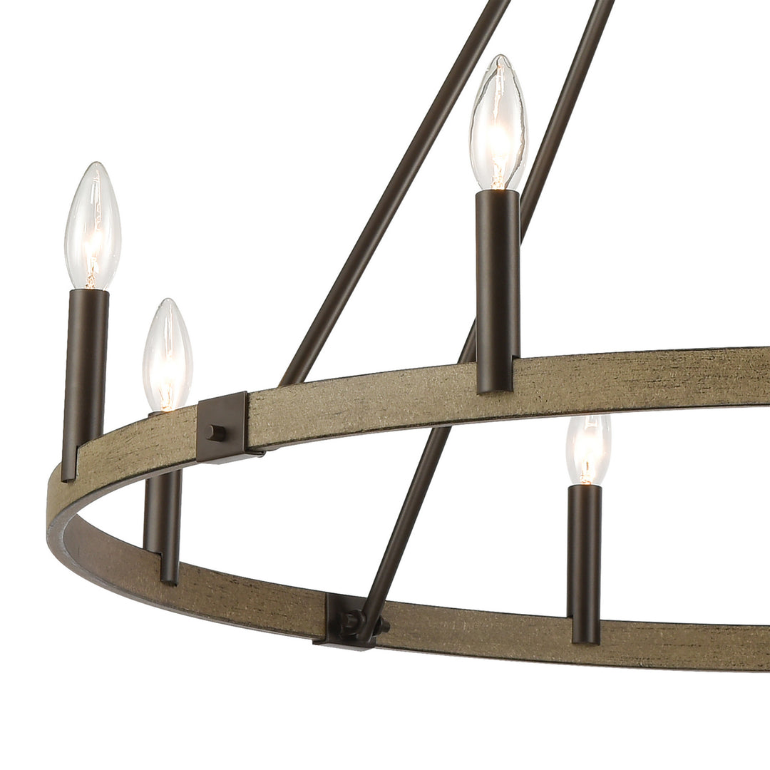 Elk Transitions 12317/8 Chandelier Light - Oil Rubbed Bronze