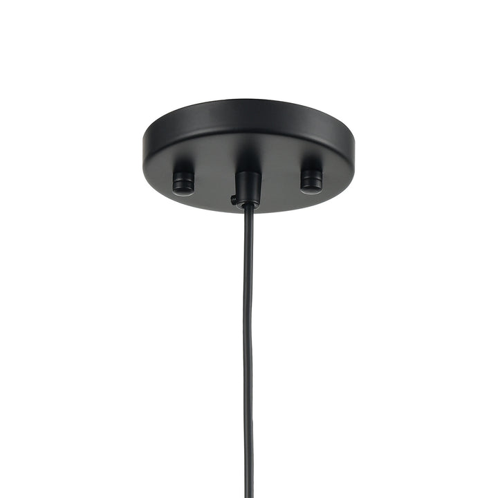 Elk Heathrow 15455/1 Pendant Light - Matte Black