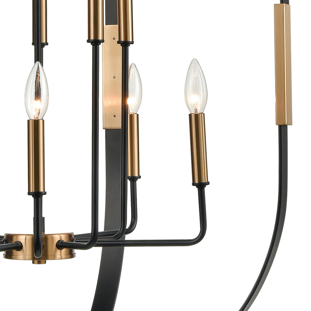 Elk Heathrow 15459/10 Pendant Light - Matte Black