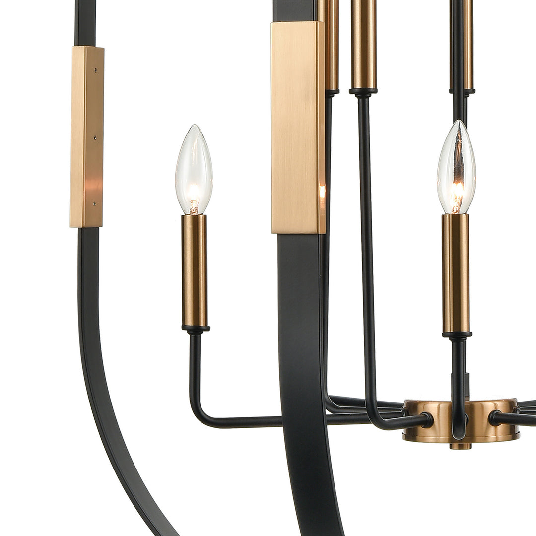 Elk Heathrow 15459/10 Pendant Light - Matte Black