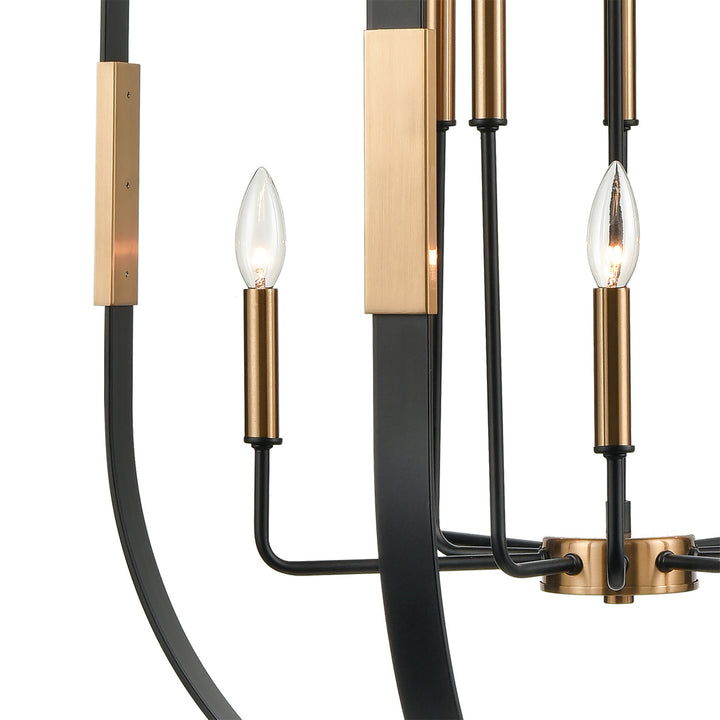 Elk Heathrow 15459/10 Pendant Light - Matte Black