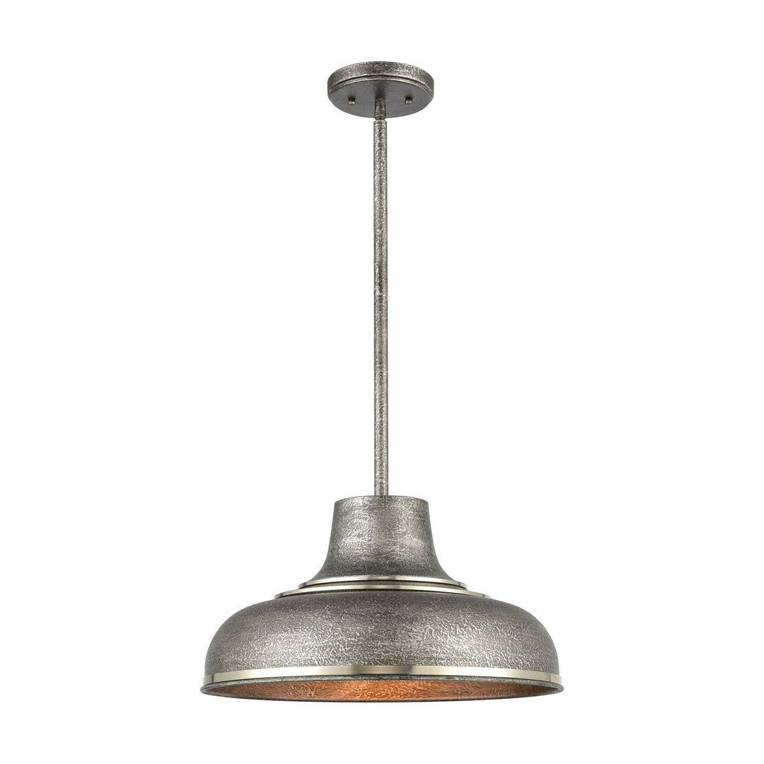 Elk Kerin 15575/1 Pendant Light - Polished Nickel