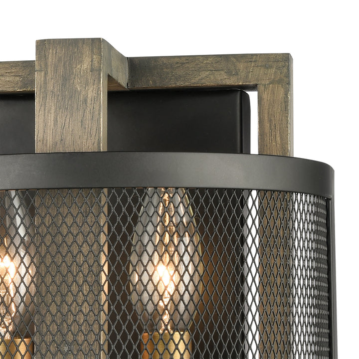 Elk Woodbridge 16541/2 Wall Sconce Light - Matte Black