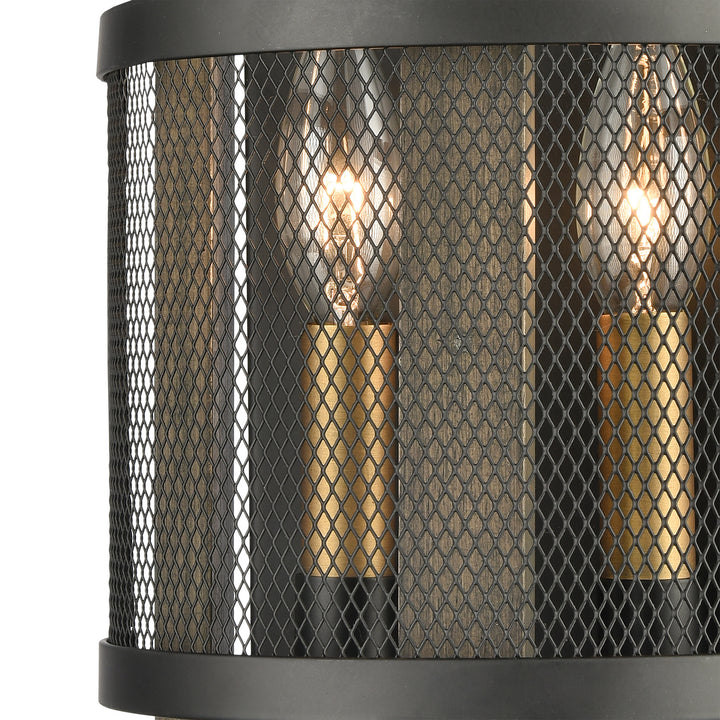 Elk Woodbridge 16541/2 Wall Sconce Light - Matte Black