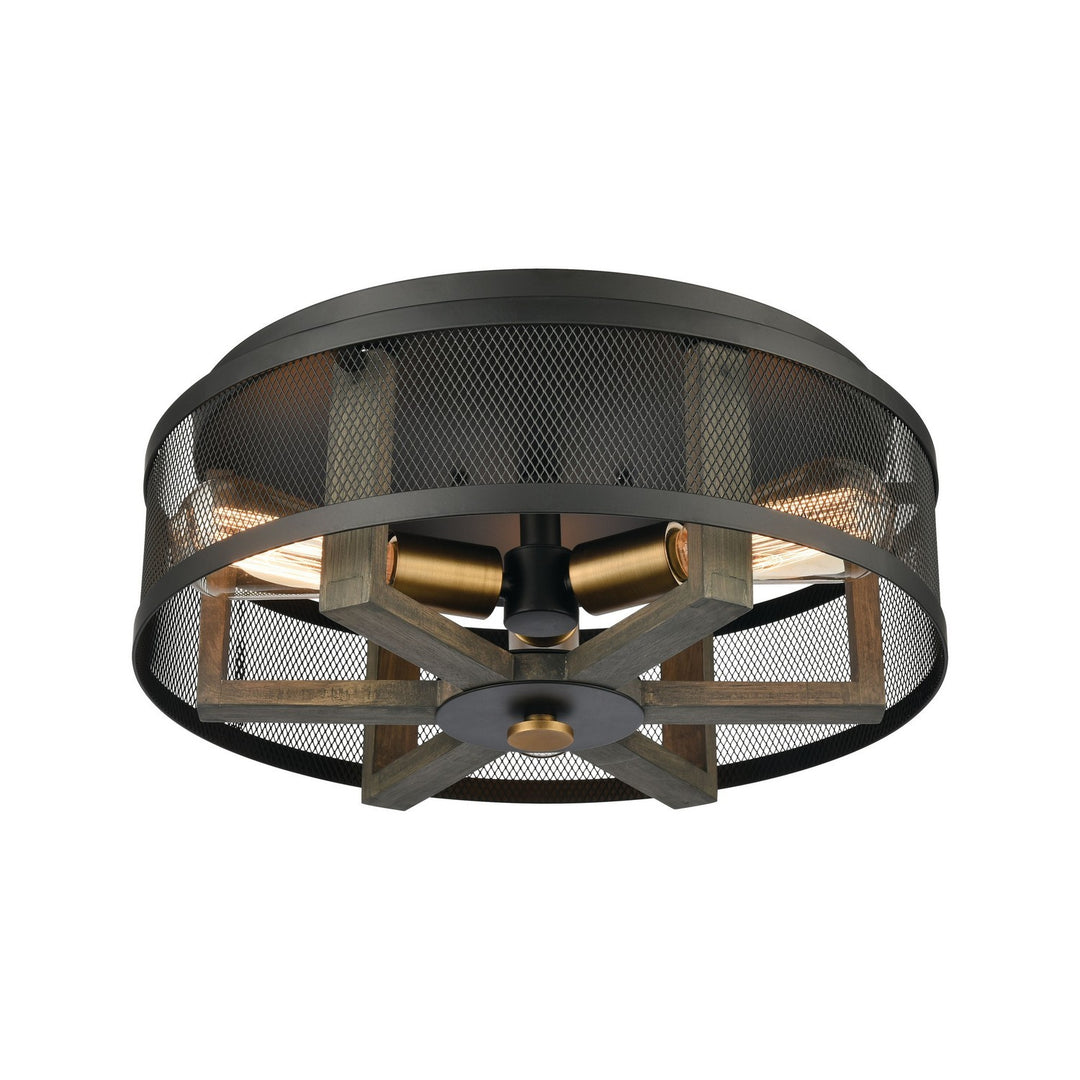 Elk Woodbridge 16545/3 Ceiling Light - Matte Black