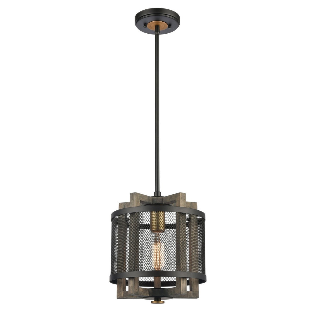 Elk Woodbridge 16546/1 Pendant Light - Matte Black