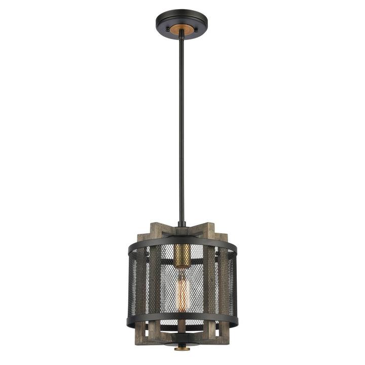 Elk Woodbridge 16546/1 Pendant Light - Matte Black
