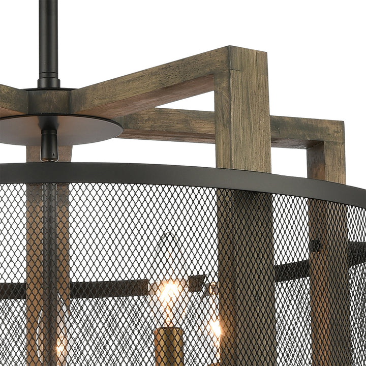Elk Woodbridge 16547/5 Chandelier Light - Matte Black