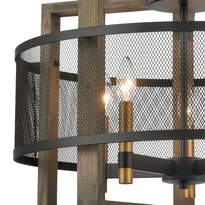 Elk Woodbridge 16547/5 Chandelier Light - Matte Black