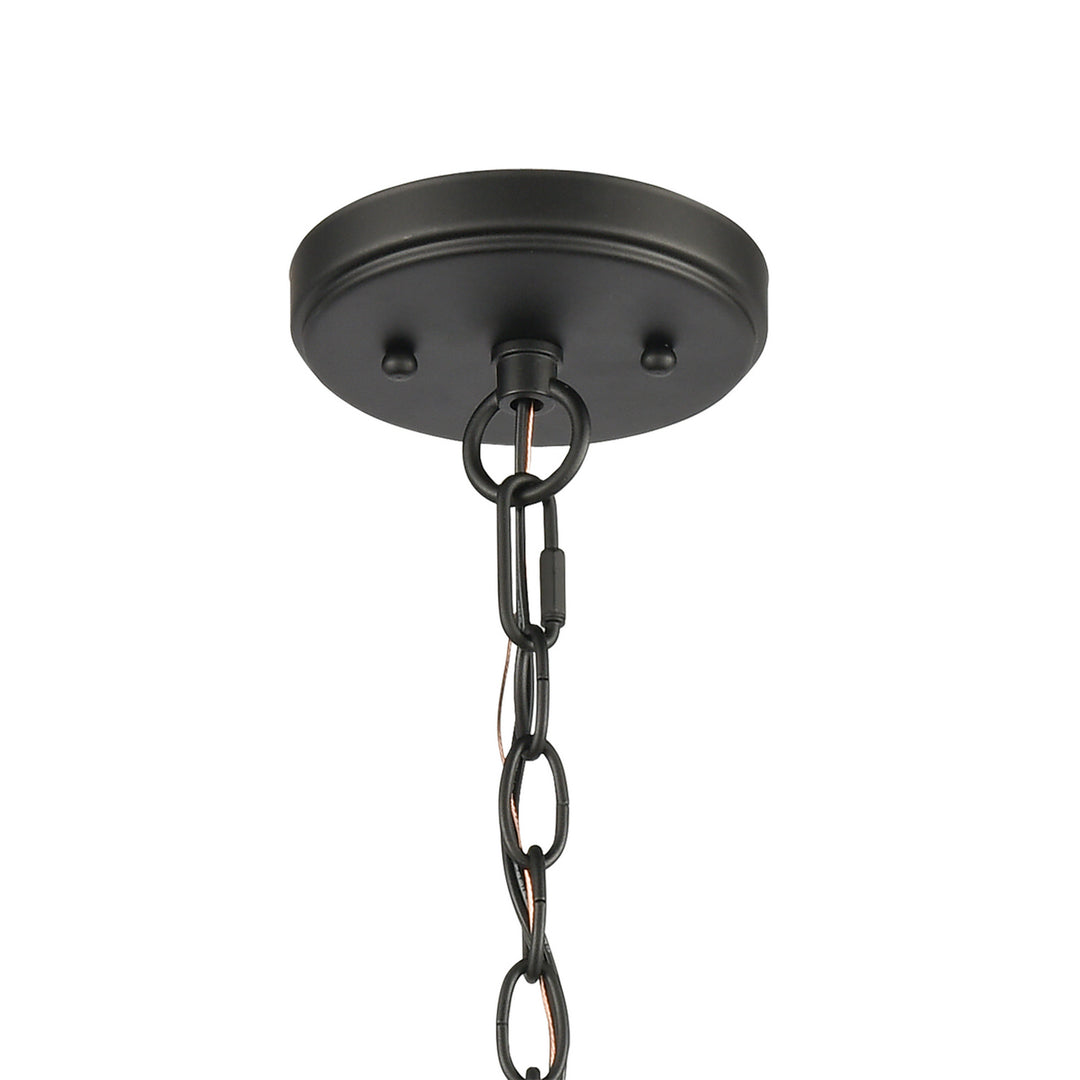 Elk Woodbridge 16548/6 Chandelier Light - Matte Black