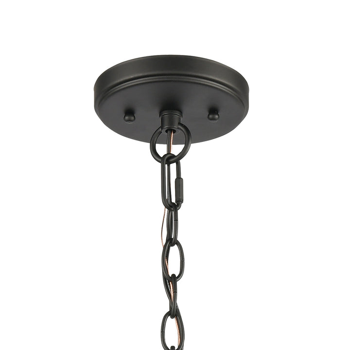 Elk Woodbridge 16548/6 Chandelier Light - Matte Black