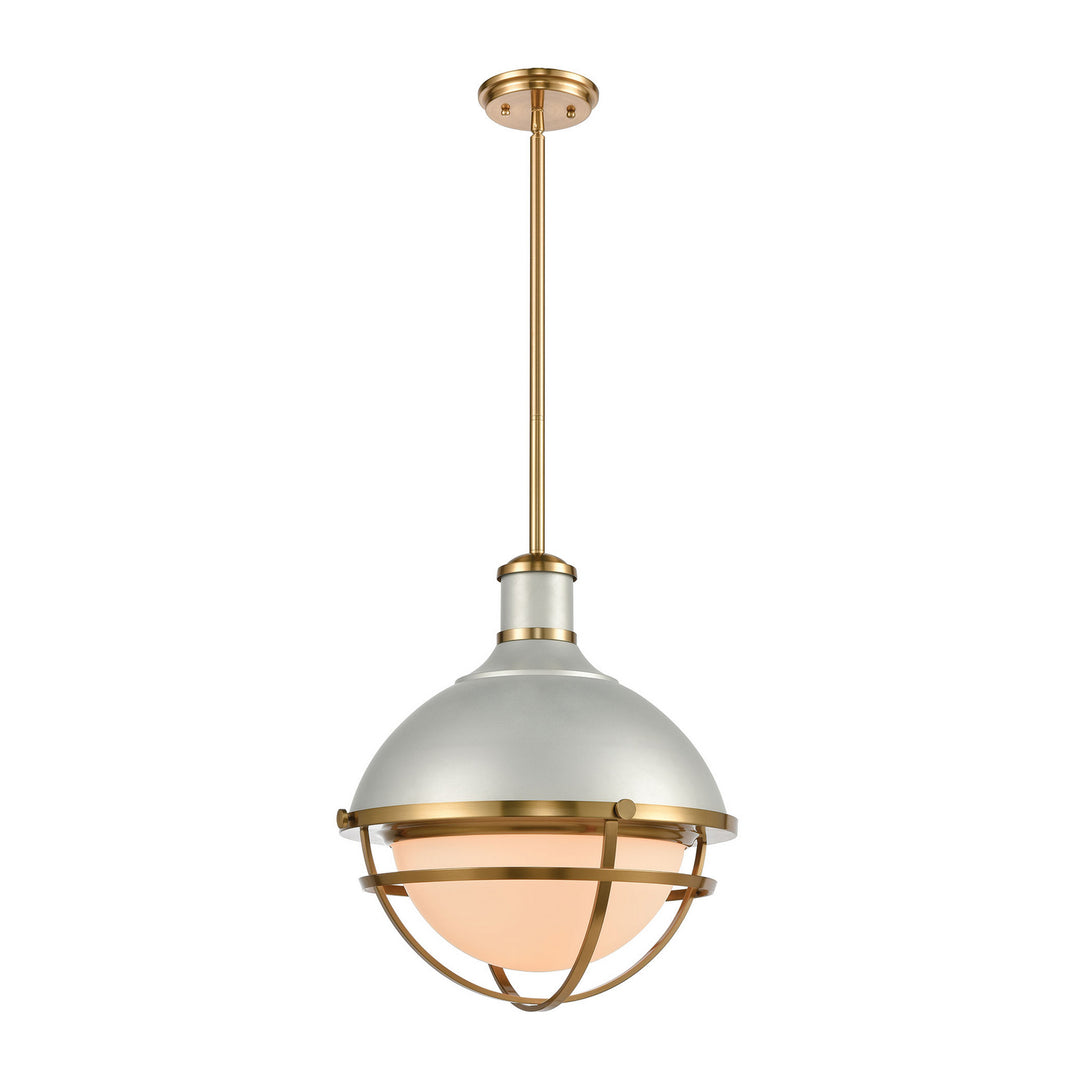 Elk Jenna 16565/1 Pendant Light - Satin Silver