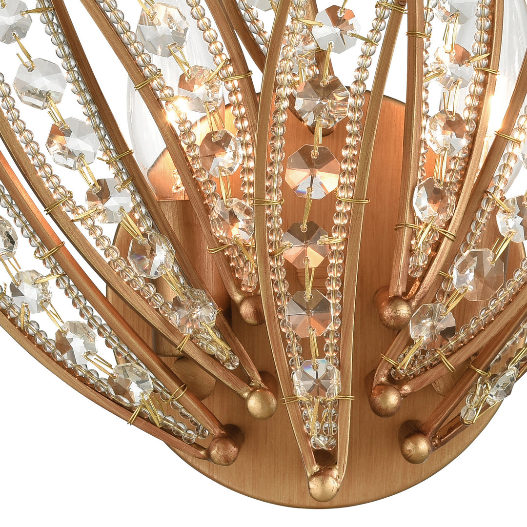 Elk Naples 16761/2 Wall Sconce Light - Matte Gold