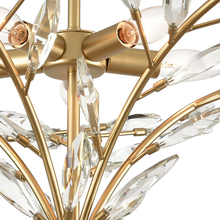 Elk Flora Grace 18293/5 Ceiling Light - Champagne Gold