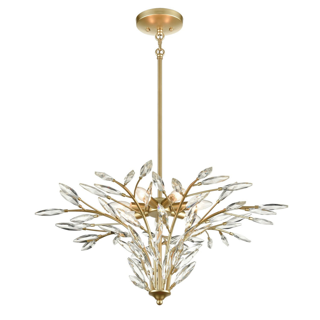 Elk Flora Grace 18295/7 Chandelier Light - Champagne Gold