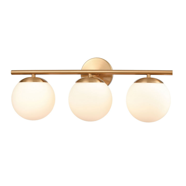Elk Hollywood Blvd. 18314/3 Bath Vanity Light 22 in. wide - Satin Brass