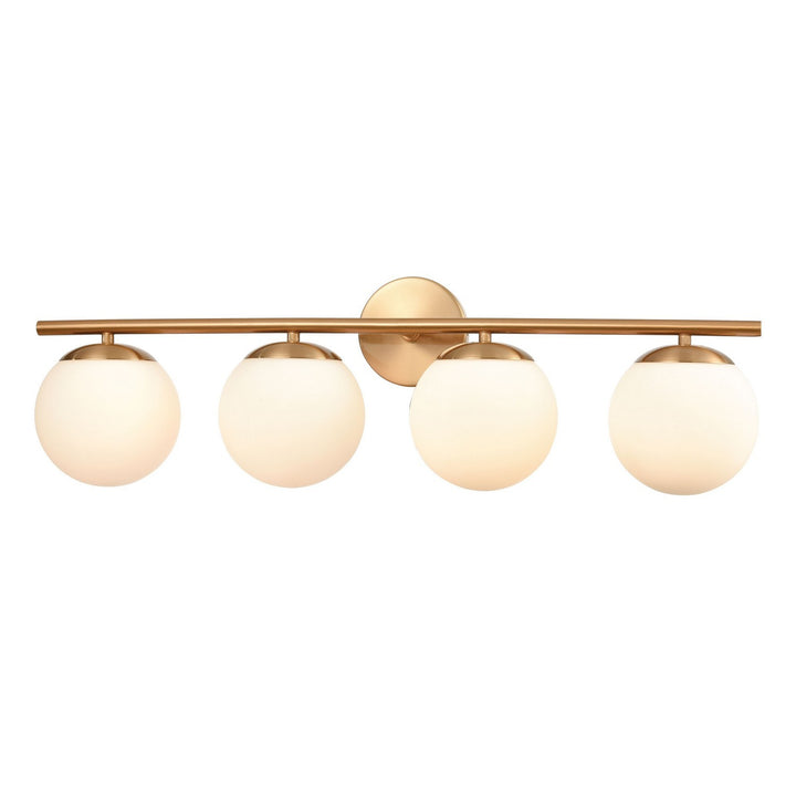 Elk Hollywood Blvd. 18316/4 Bath Vanity Light 30 in. wide - Satin Brass