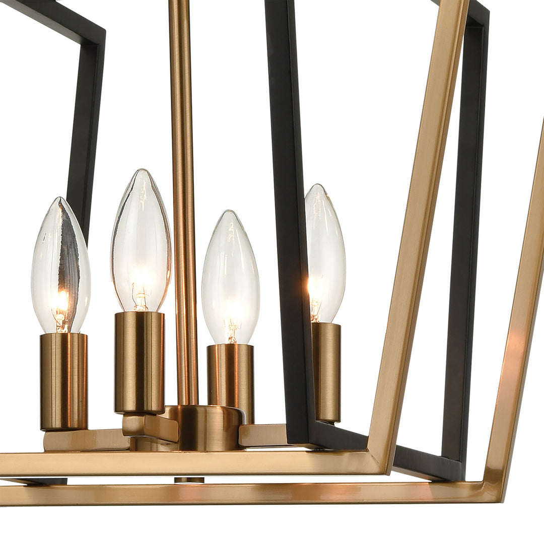 Elk Bridgette 18355/4 Pendant Light - Matte Black