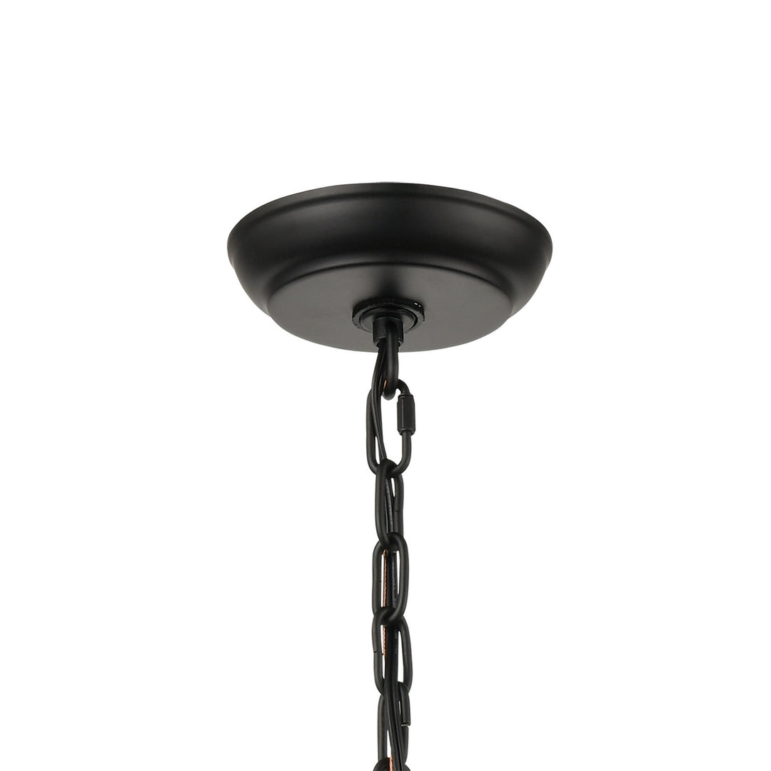 Elk Bridgette 18355/4 Pendant Light - Matte Black