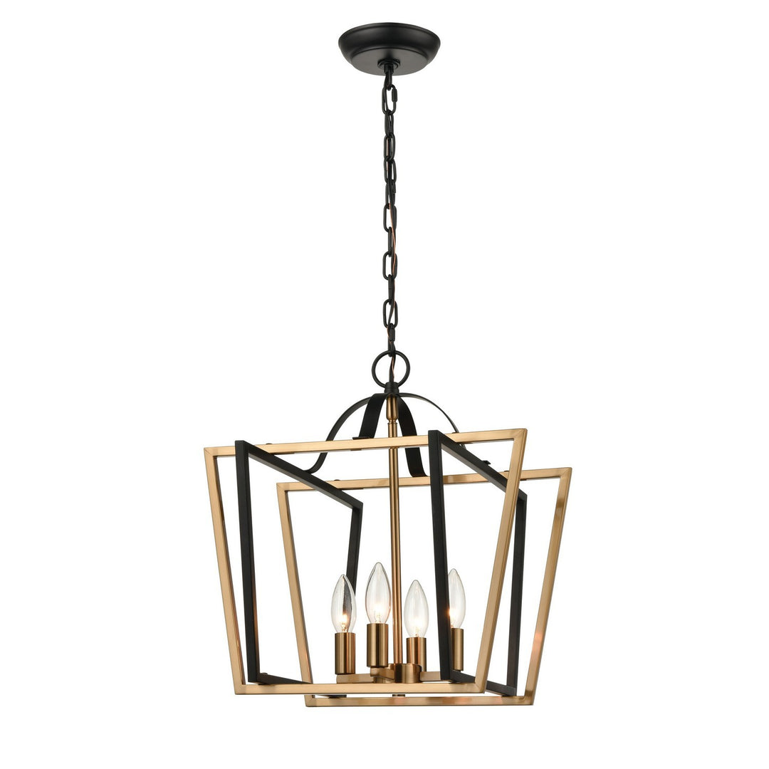 Elk Bridgette 18355/4 Pendant Light - Matte Black