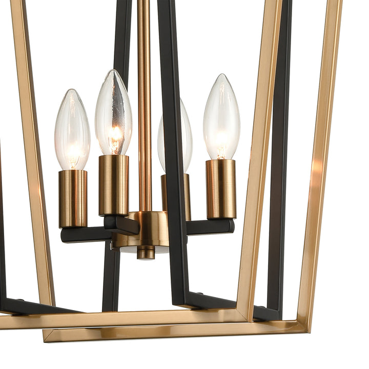 Elk Bridgette 18356/4 Pendant Light - Matte Black