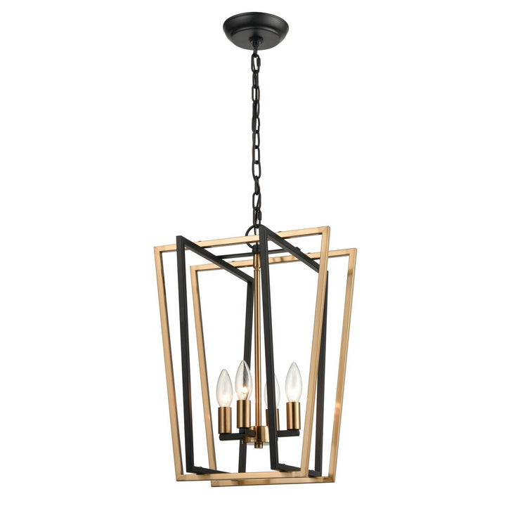 Elk Bridgette 18356/4 Pendant Light - Matte Black
