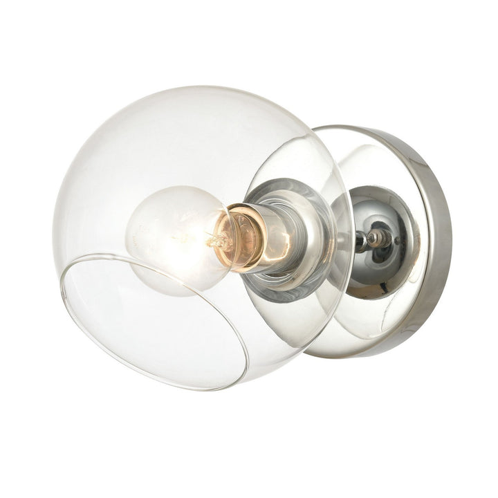 Elk Claro 18373/1 Wall Sconce Light - Polished Chrome